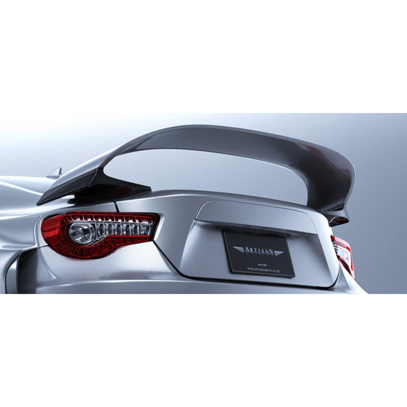 Artisan Spirits Black Label Rear Wing (FRP w/ Carbon Base) - 2013-2020 Subaru BRZ/Scion FR-S/Toyota GT86 (ZC6/ZN6)