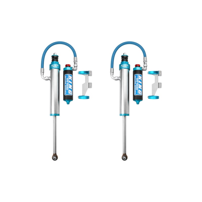 King Shocks 2007+ Toyota Tundra Rear 2.5 Dia Remote Reservoir Shock w/Adjuster (Pair)