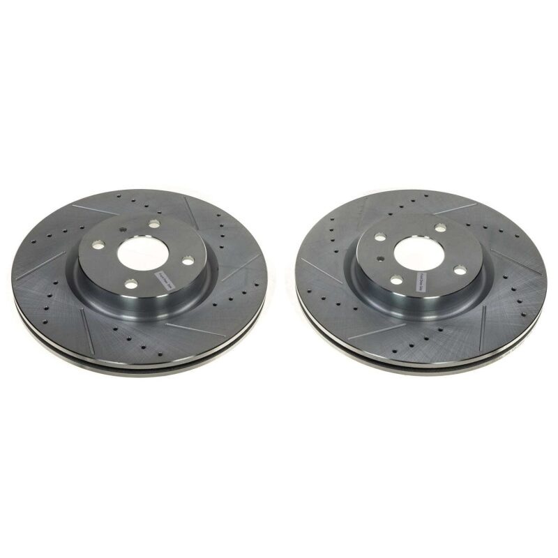 PowerStop Power Stop 16-21 Mazda MX-5 Miata Front Evolution Drilled & Slotted Rotor - Pair
