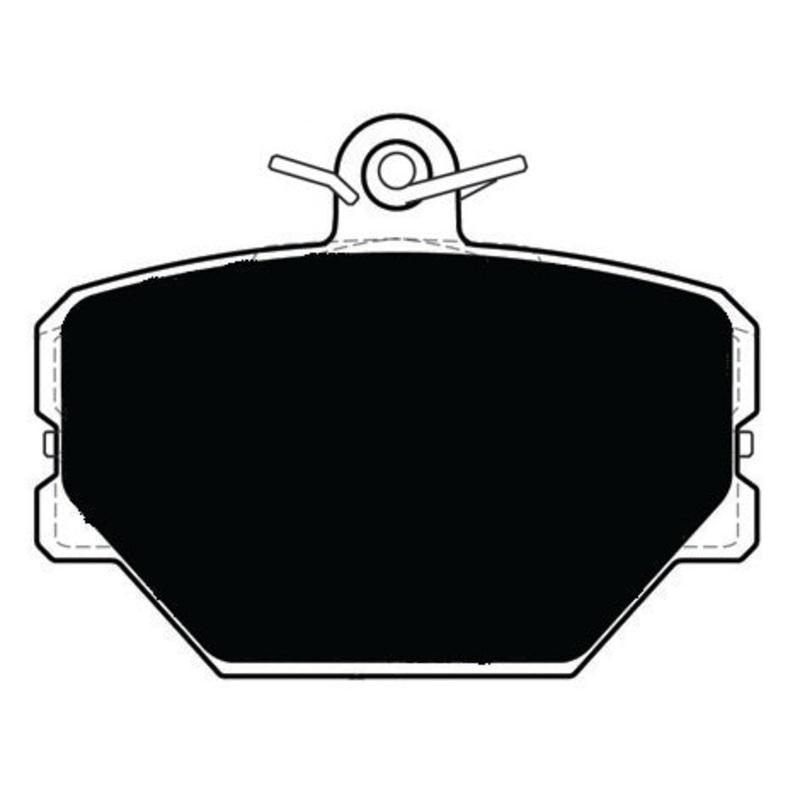 Porterfield Brake Pads for 2008 SMART FORTWO