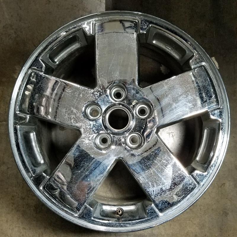 18" WRANGLER 07-08 18x7.5 5 spoke machined Original OEM Wheel Rim