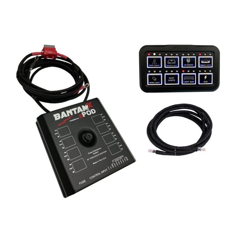 Spod BantamX HD for Uni (36 In Battery Cables)