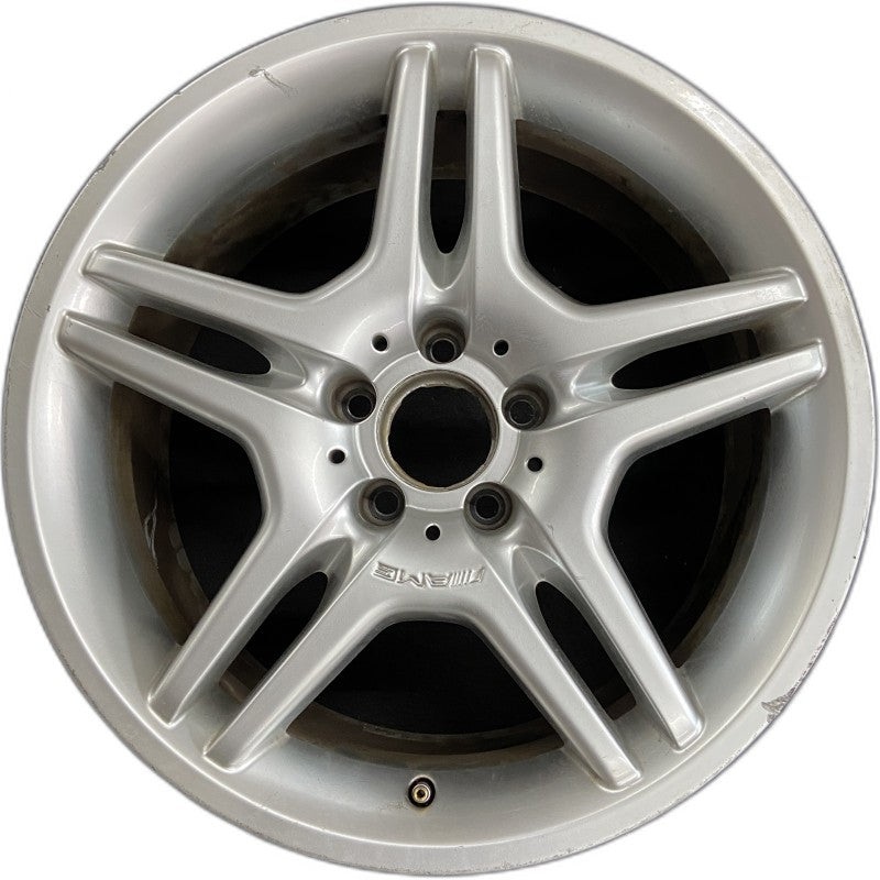 18" MERCEDES CL-CLASS 03-05 215 Type; CL55 18x9 10 spoke AMG rear Original OEM Wheel Rim