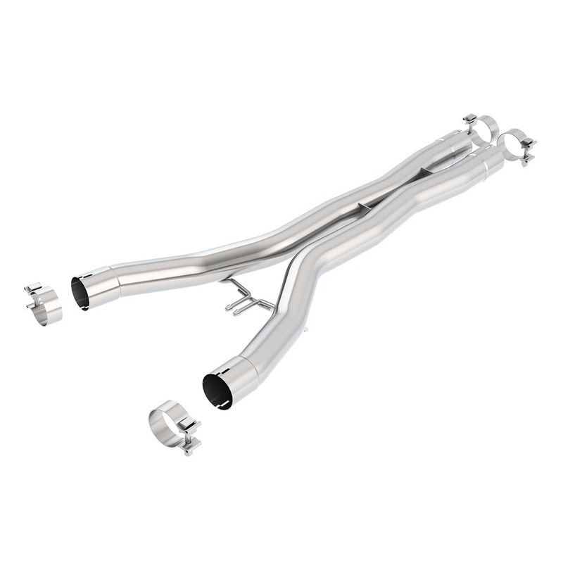 Borla Smog Legal Cut and Clamp X-Pipe - 14-19 C7 Corvette All Models