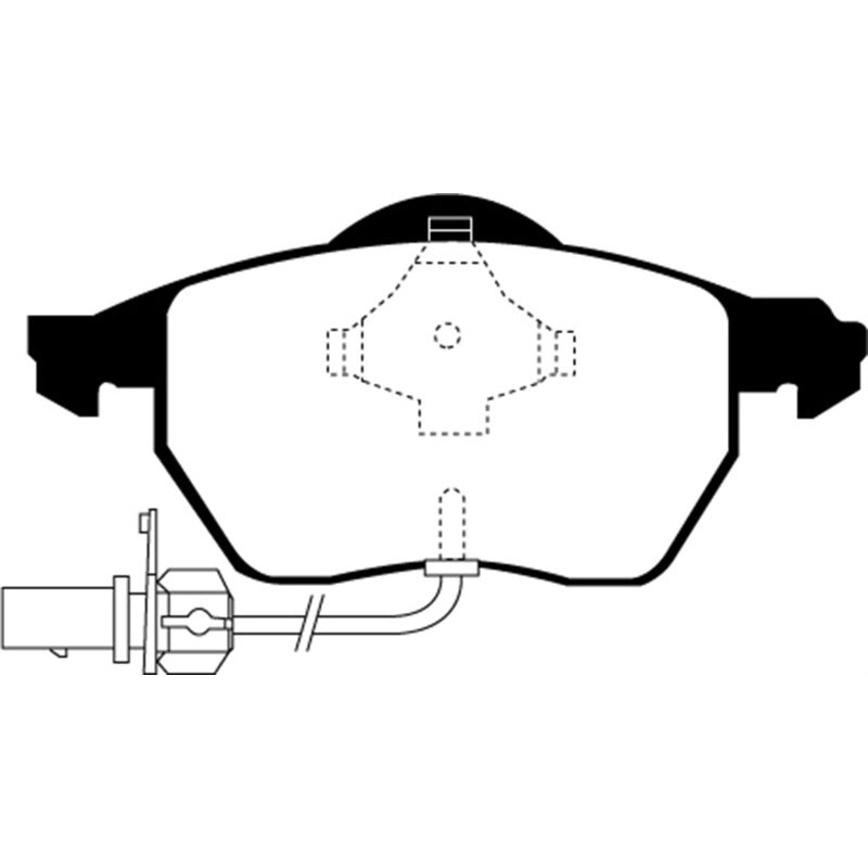EBC 03-04 Audi A4 1.8 Turbo Ultimax2 Front Brake Pads
