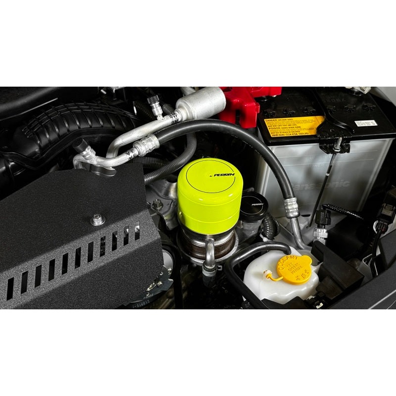 PERRIN 15-25 Subaru WRX & 13-25 BRZ/FR-S/86/GR86 Oil Filter Cover - Neon Yellow