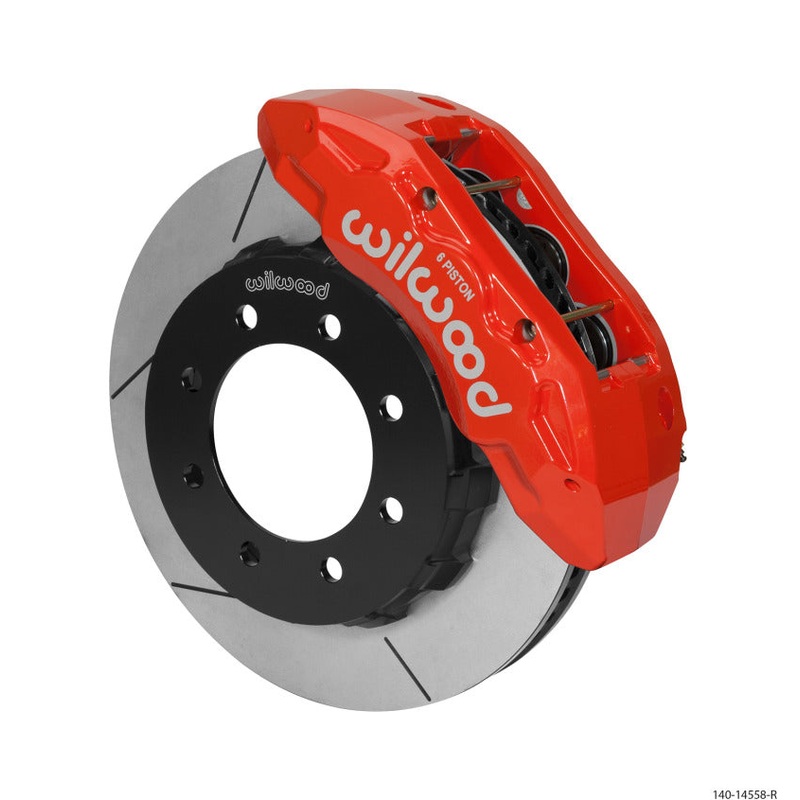 Wilwood TX6R Front Kit 15.00in Red 13-17 Ford F-250/F-350 - 4WD