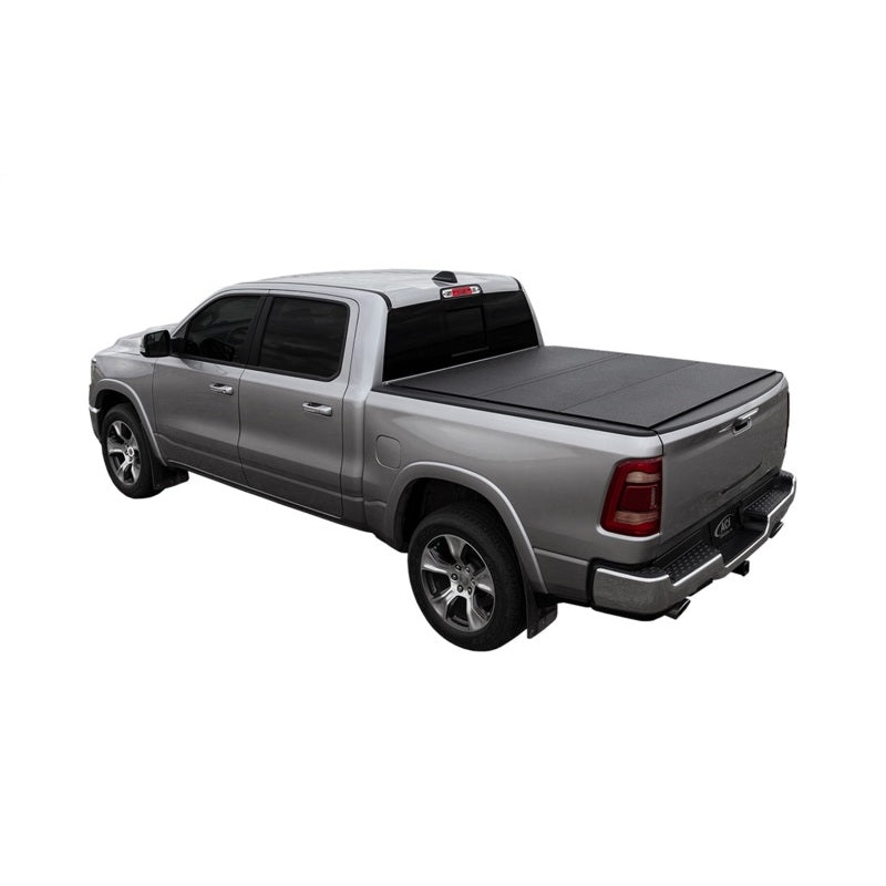 Access LOMAX Tri-Fold Cover Black Urethane 19+ Dodge Ram - 5ft 7in Bed (Except Classic w/o RamBox)