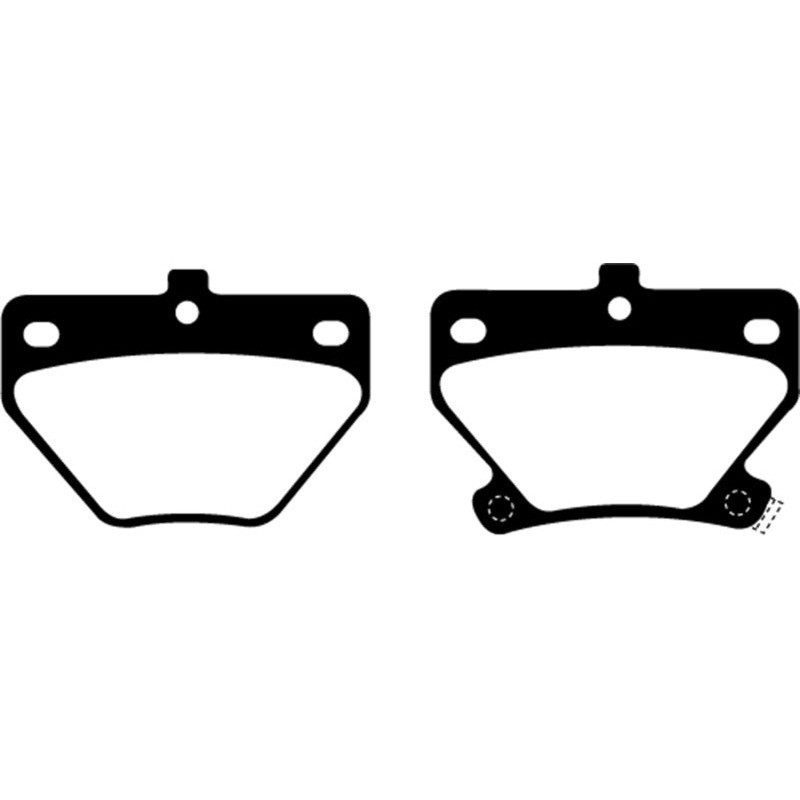 EBC 02-08 Pontiac Vibe 1.8 GT Redstuff Rear Brake Pads