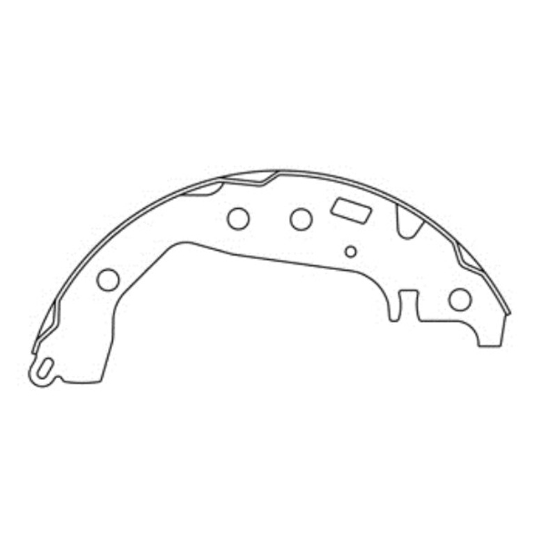 Porterfield Brake Shoes for 2011 TOYOTA YARIS R/Drums