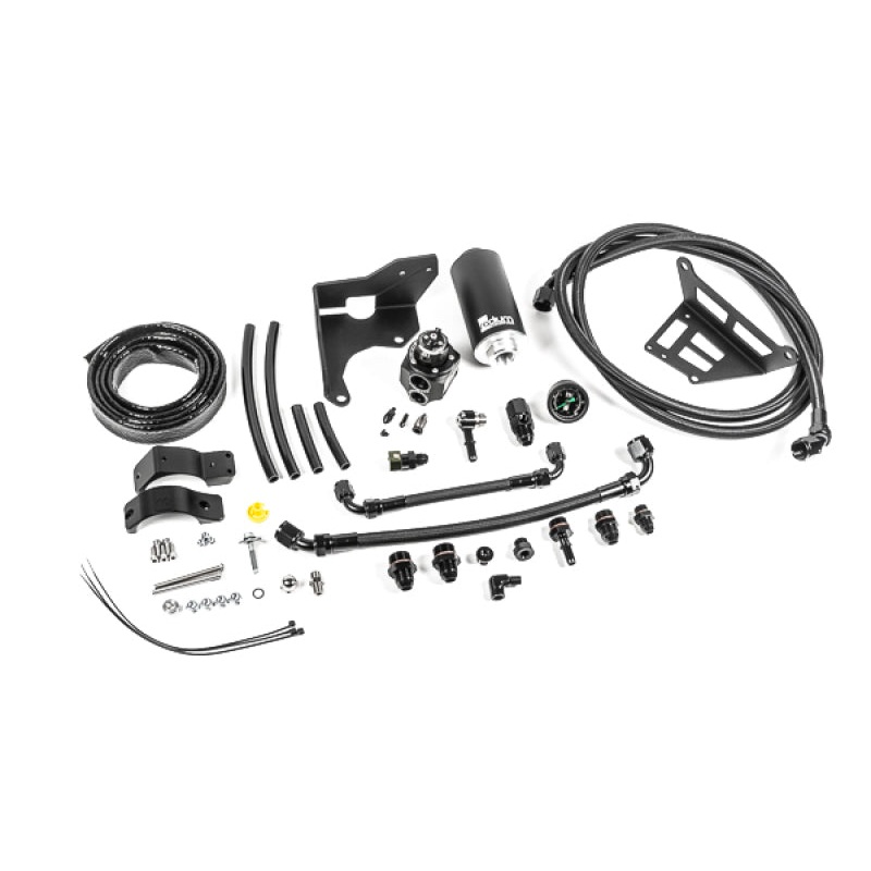 Radium Engineering 14-19 Chevrolet Corvette Fuel Hanger Plumbing Kit w/ MicroglassFilter