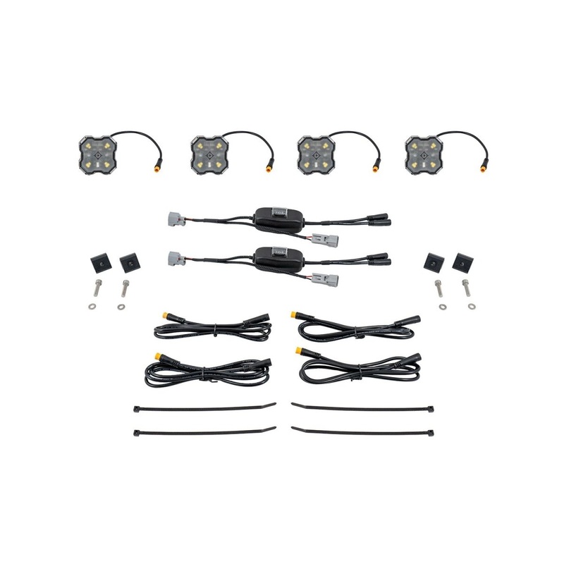 Diode Dynamics Stage Series LED Bed Light Kit for Toyota Tacoma- White Diffused