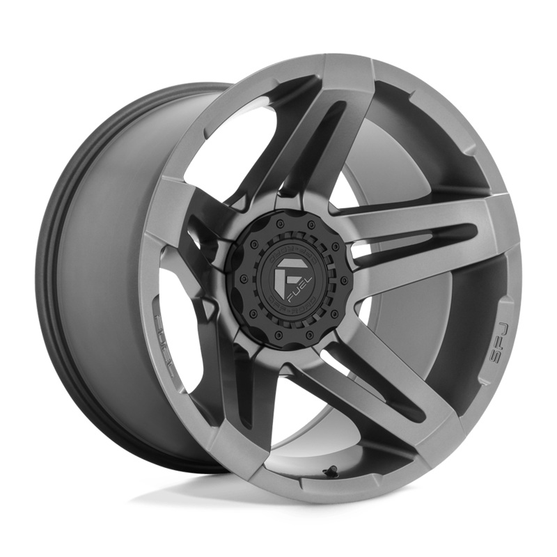 Fuel Wheels D764 SFJ 20" 5x127/5x139.7 Matte Gun Metal