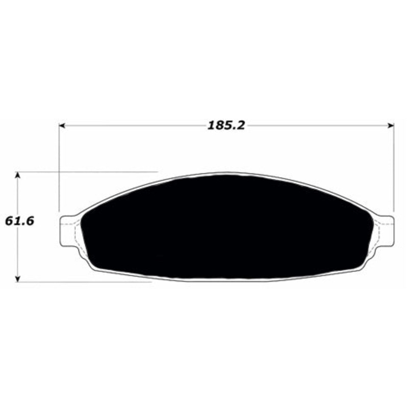 Porterfield Brake Pads for 2005 LINCOLN TOWN CAR