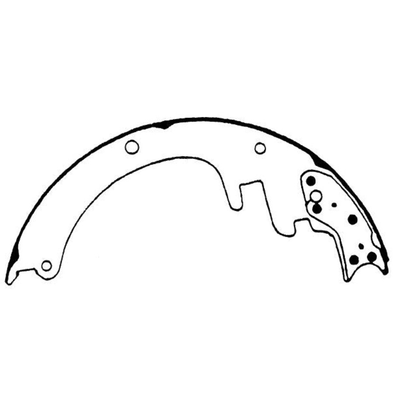 Porterfield Brake Shoes for 1992 GMC SUBURBAN 2500 4WD 13 x 2 1/2" Rear Shoe