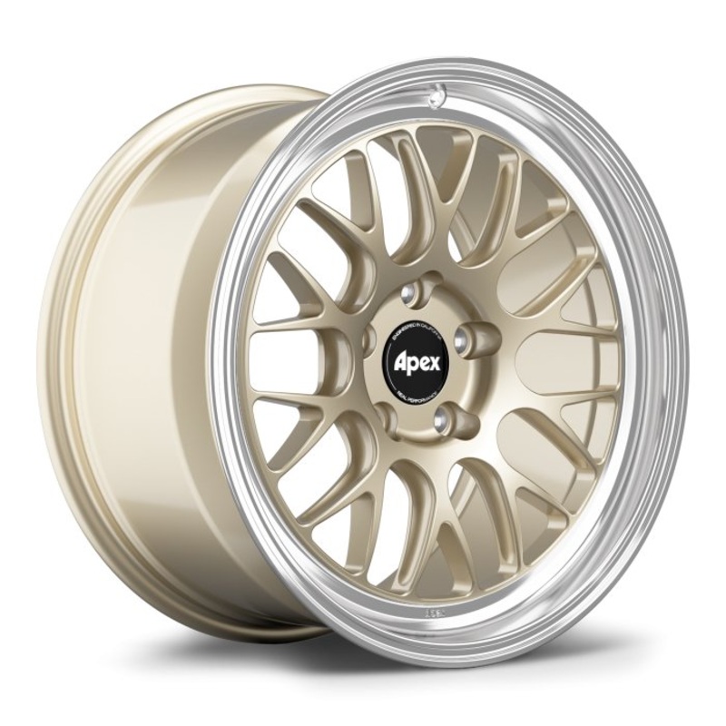 Apex 17" ML-10RT 5x112 Wheel (Motorsport Gold) - VW/Audi