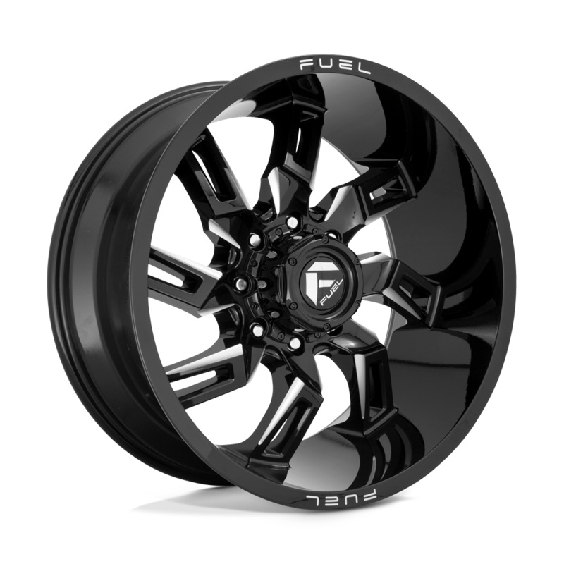 Fuel Wheels D747 Lockdown 22" 8x180 Gloss Black Milled