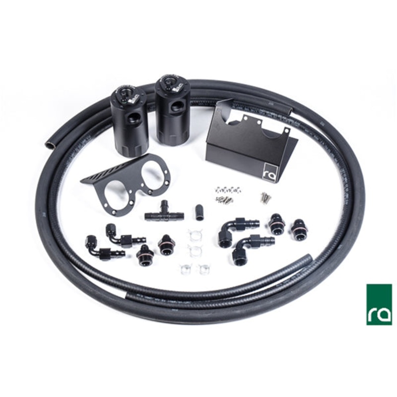 Radium Engineering Dual Catch Can Kit - 02-07 WRX/STI / 04-08 FXT