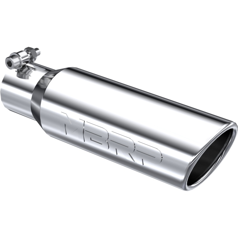 MBRP Single Wall Rolled Angle Cut 3.5-Inch Outlet | Universal (T5113)