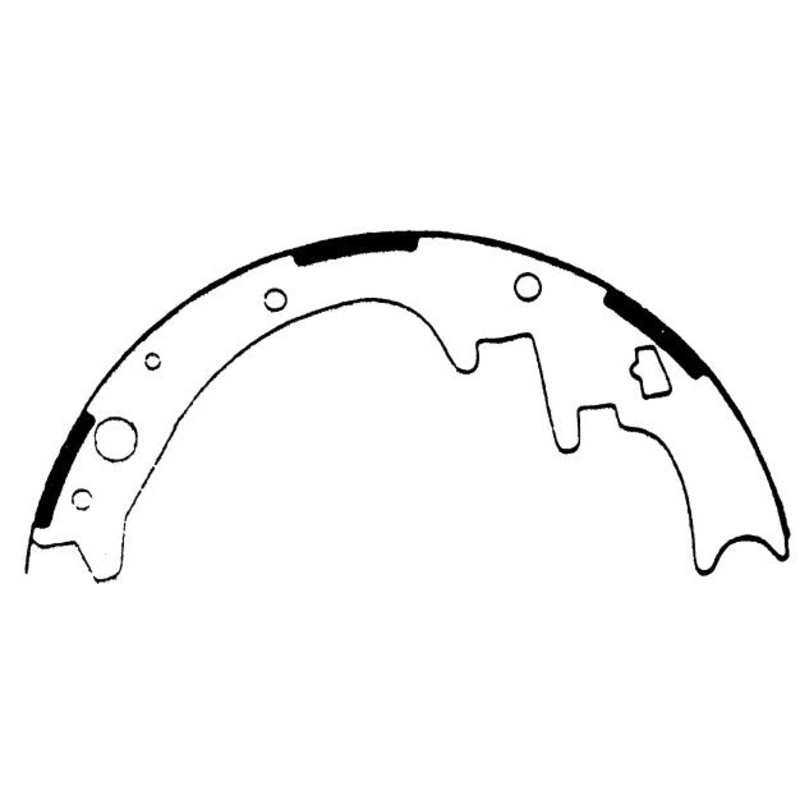 Porterfield Brake Shoes for 1997 DODGE DAKOTA 4WD 10'' Rear Shoe
