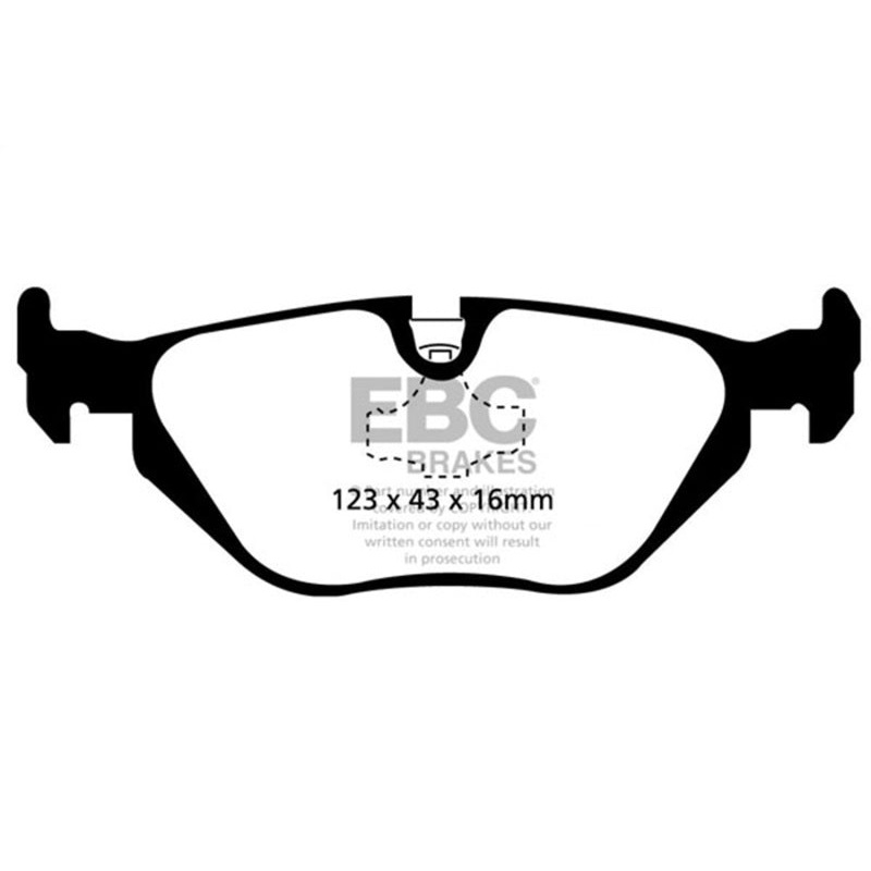 EBC 96-98 BMW Z3 1.9 Redstuff Rear Brake Pads