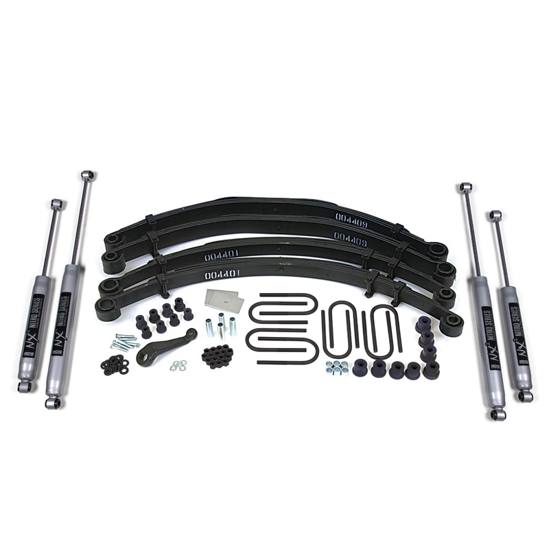 BDS 4in. Suspension Lift Kit with NX2 Shocks | BDS406H | 1982 - 1986 Jeep CJ5 / CJ7 / CJ8 Scrambler