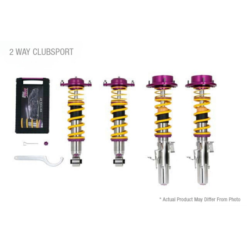 KW Suspension V3 2-Way Clubsport Coilovers - 06-13 Audi A3