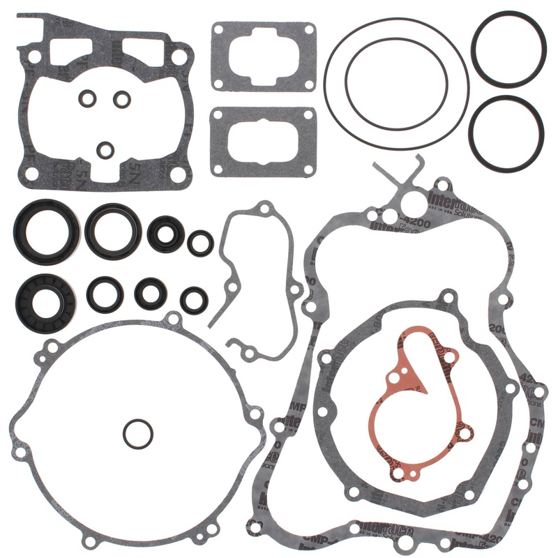 Vertex 811639 Gaskets 01-04 Yamaha YZ125 Complete Gasket Kit w/ Oil Seals