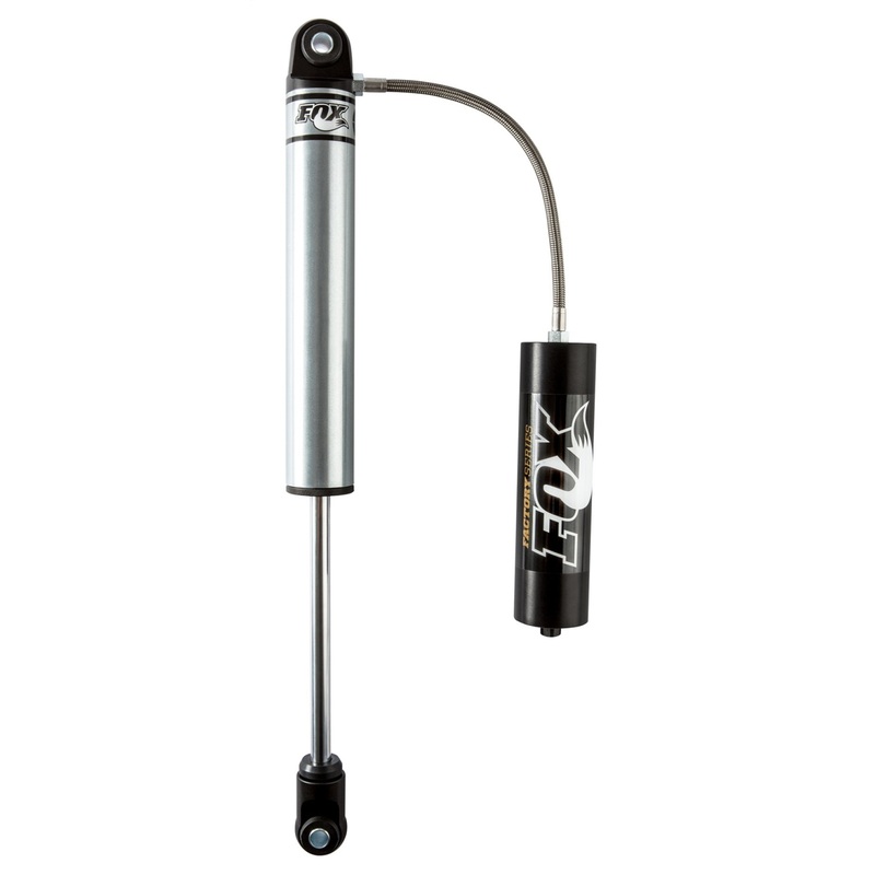 Fox 2.0 Factory Series 10in Smooth Bdy Remote Res. Shock w/Hrglss Eyelet/Cap 5/8in Shft (30/75)- Blk