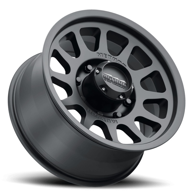 Method MR703 17x8.5 0mm Offset 8x170 130.81mm CB Matte Black Wheel