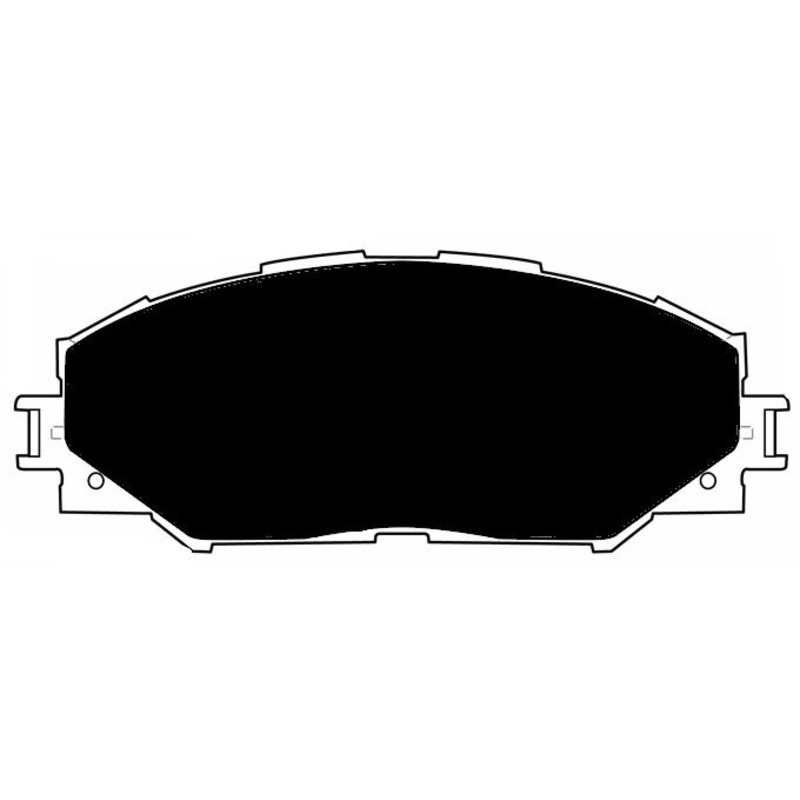 Porterfield Brake Pads for 2014 TOYOTA RAV4 w/o 3rd Row Seat