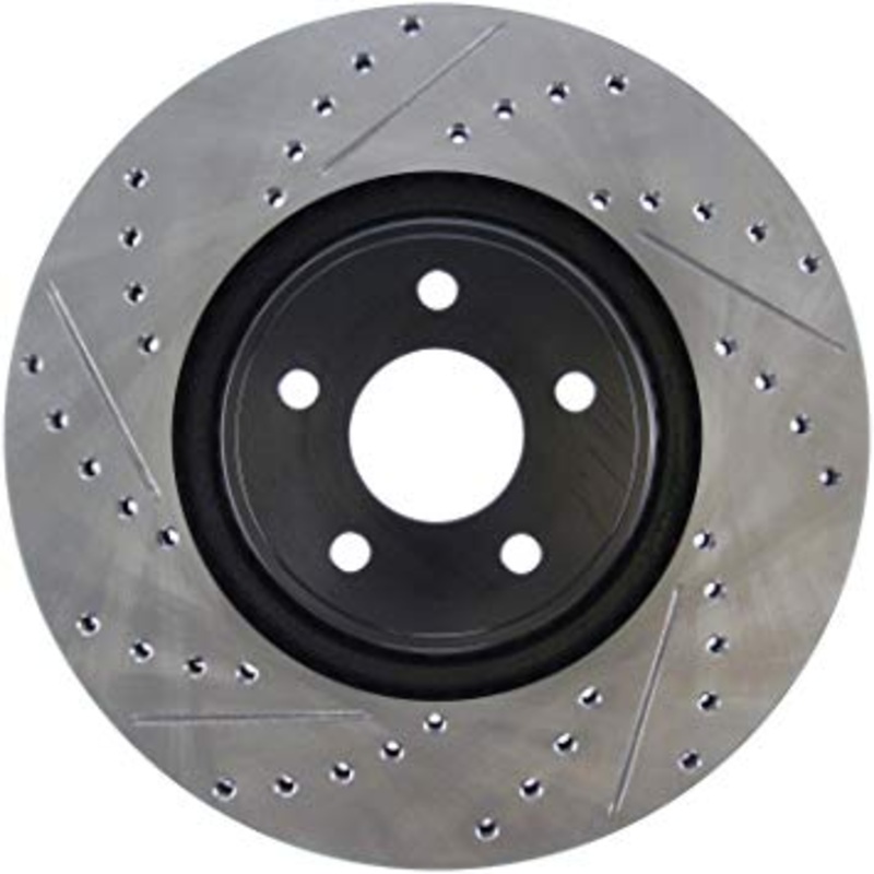 StopTech Ford Focus w/ Rear Disc Brakes Rear Slotted & Drilled Rotors