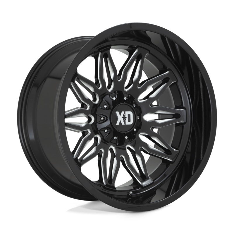 XD Wheels XD859 Gunner 22" 5x127/5x139.7 Gloss Black Milled