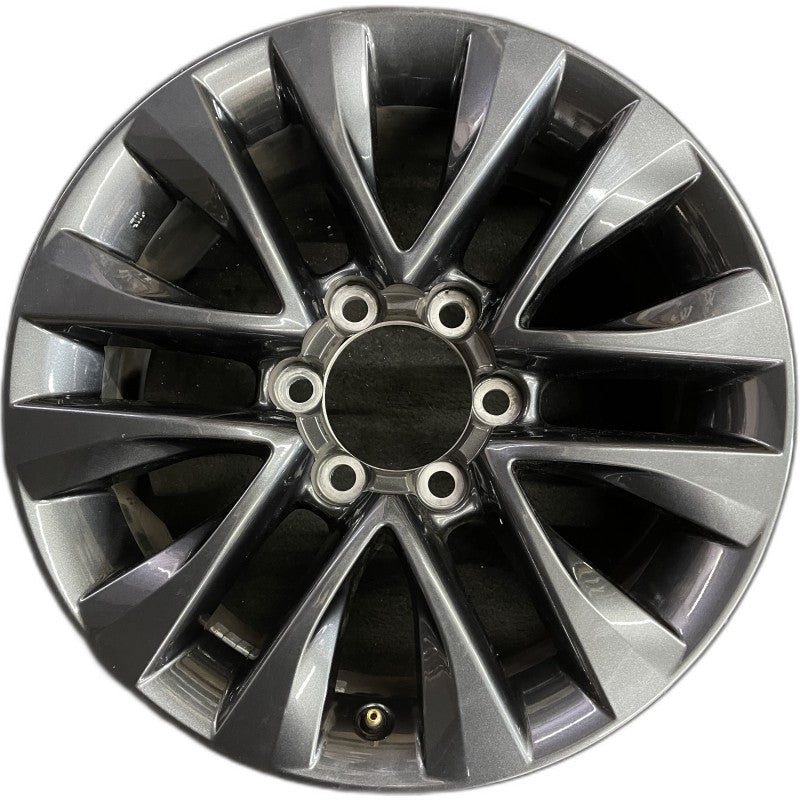 18" LEXUS GX460 17 18x7.5 alloy 6 spoke split spoke V spoke gunmetal Original OEM Wheel Rim