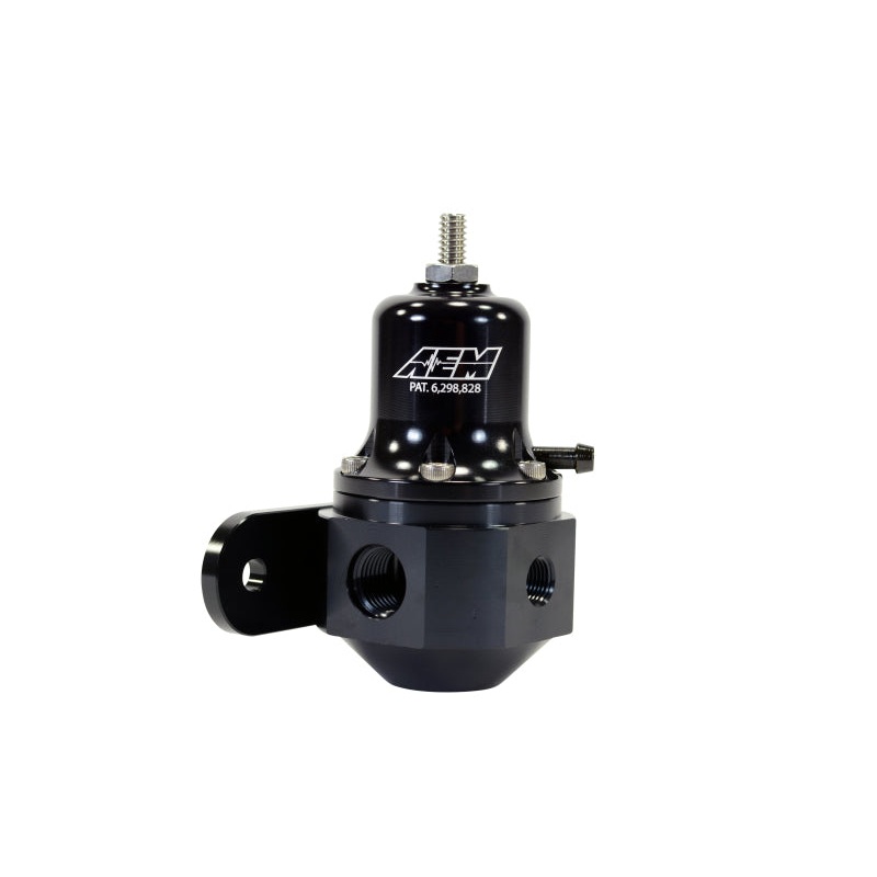 AEM High Capacity Universal Black Adjustable Fuel Pressure Regulator