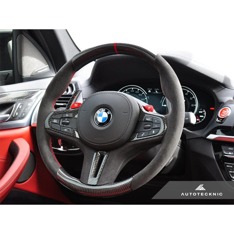AutoTecknic Replacement Carbon Steering Wheel - G05 X5 | G06 X6 | G07 X7