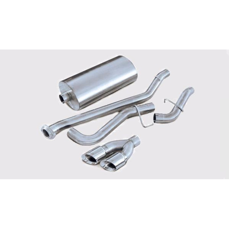 Corsa Dual Tip Cat-Back Exhaust System | 2002-2006 Chevrolet Avalanche (14250)