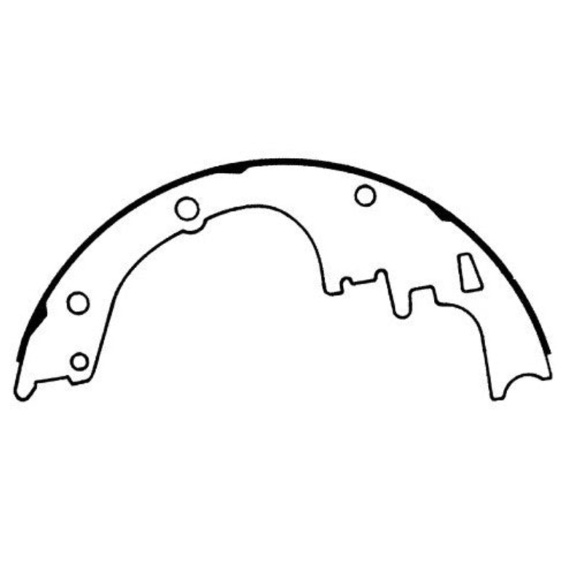 Porterfield Brake Shoes for 1967 CHEVROLET NOVA w/Front Drums