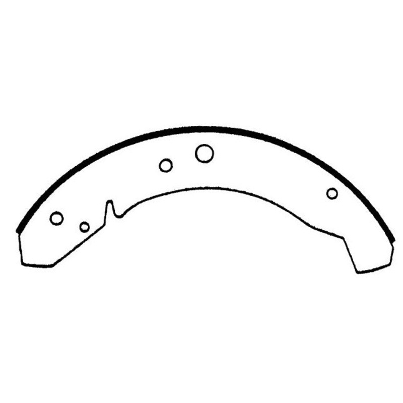 Porterfield Brake Shoes for 1979 PORSCHE 924