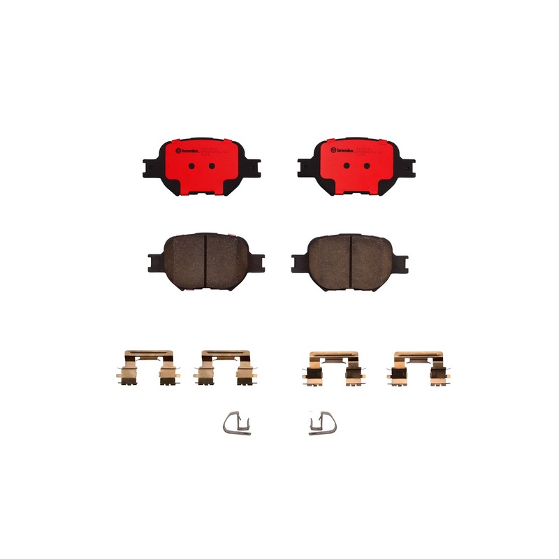 PRIME Ceramic Front Disc Brake Pad Set - P83054N