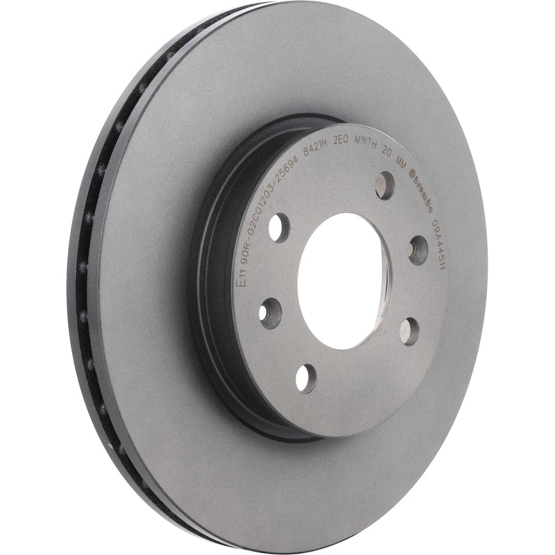 PRIME UV Coated Front Disc Brake Rotor - 09.A445.11
