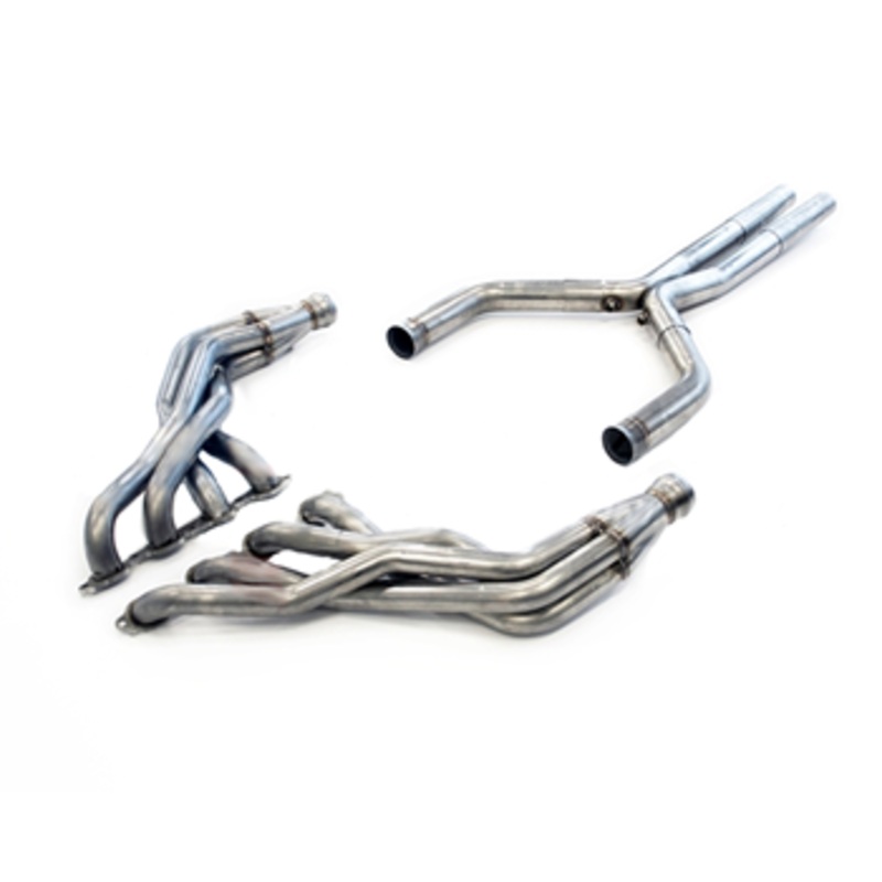 TSP 2016+ Camaro SS & 1LE 1-7/8" Stainless Steel Long Tube Headers & 3" Stainless Steel Catted X-Pipe