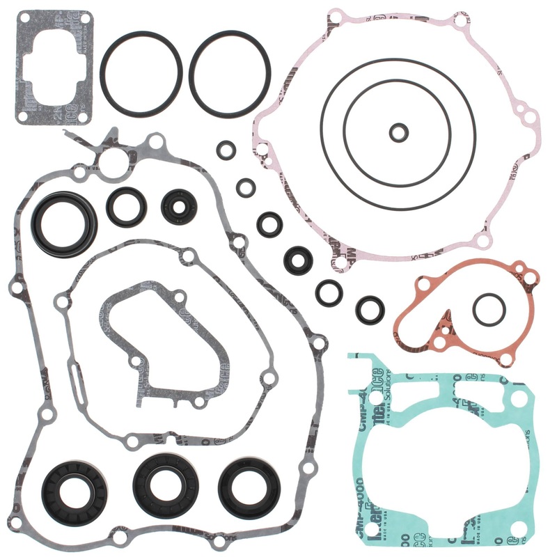Vertex 811641 Gaskets 05-21 Yamaha YZ125 Complete Gasket Kit w/ Oil Seals