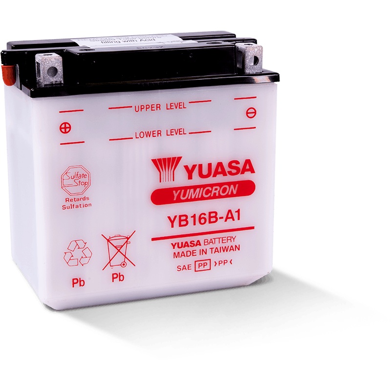 Yuasa YB16B-A1 Yumicron 12 Volt Battery