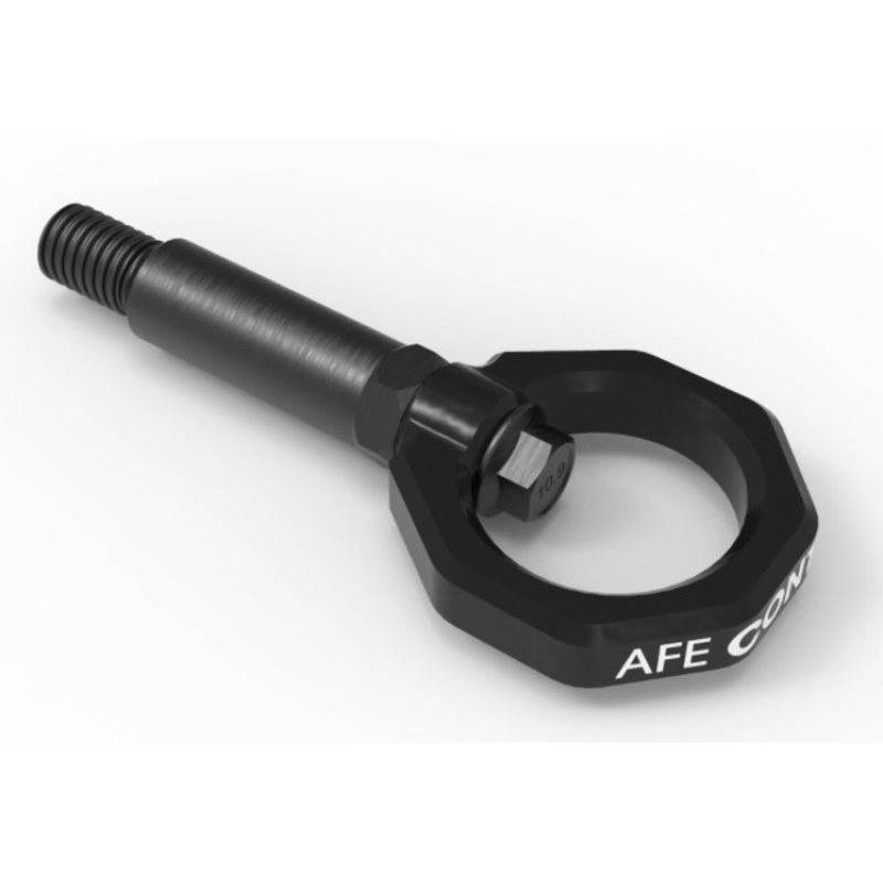 aFe Control Front Tow Hook Black Toyota GR Supra A90 2020-21 | 450-721001-B