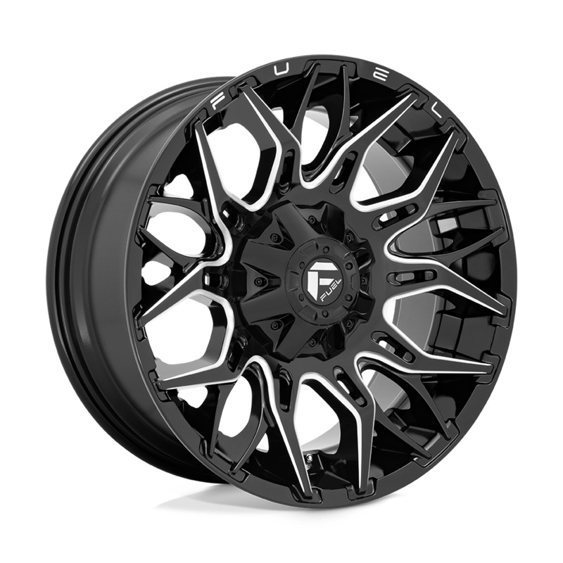 Fuel Wheels D769 Twitch 20" 6x114.3/6x139.7 Glossy Black Milled