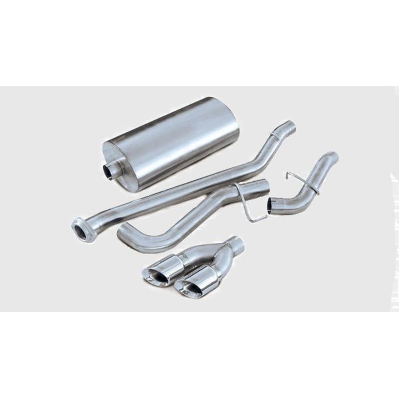 Corsa Dual Tip Cat-Back Exhaust | 2002-2006 Chevy Suburban/GMC Yukon (14237)