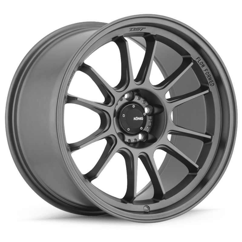 Konig Hypergram 19X11B 5X114.3 ET40 Matte Grey Flow Formed