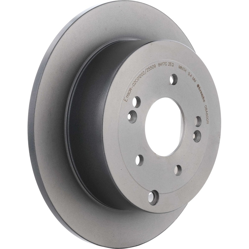 PRIME UV Coated Rear Disc Brake Rotor - 08.A600.11