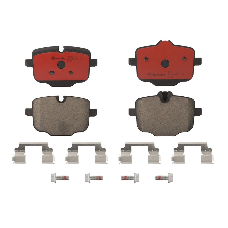 Rear Brake Pads (Ceramic) - BMW / G05 / G06 / G14 / G30 / M850i / 540i / M550i / X5 / & More